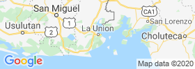 La Union map